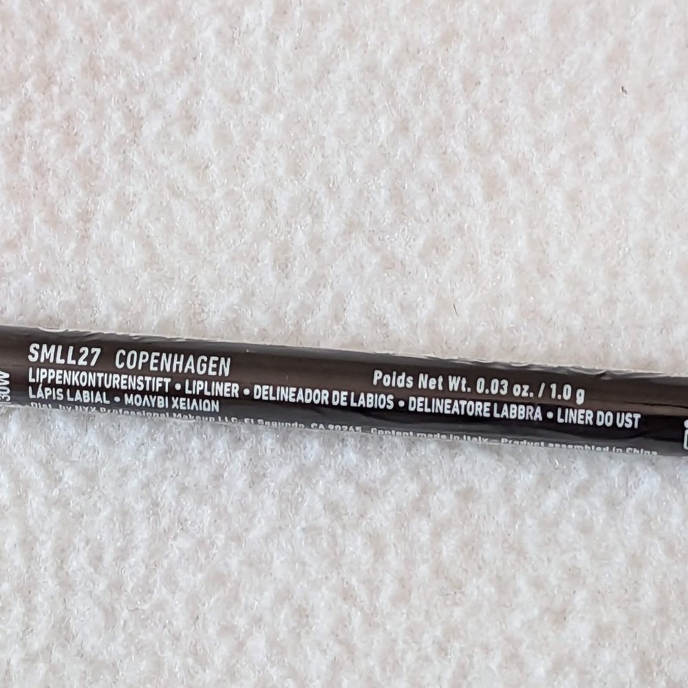 🌷4/$20 Copenhagen (Matte Rich Plum) Suede Matte Lip Liner Vegan NYX - Picture 11 of 11